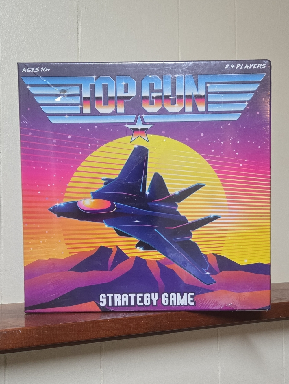 Funko Top Gun Strategy Game - Purple, Yellow & Pink Artwork